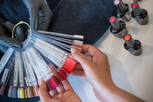 Choix de couleur de vernis à ongles